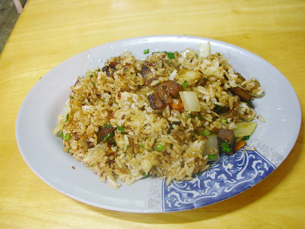 Fried Rice With Common Dolphinfish