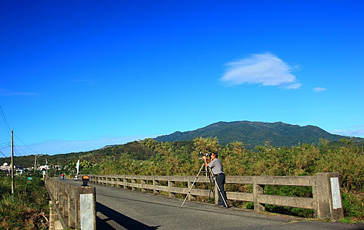 満州郷の鷹観賞ベストスポットㄧ山頂橋
