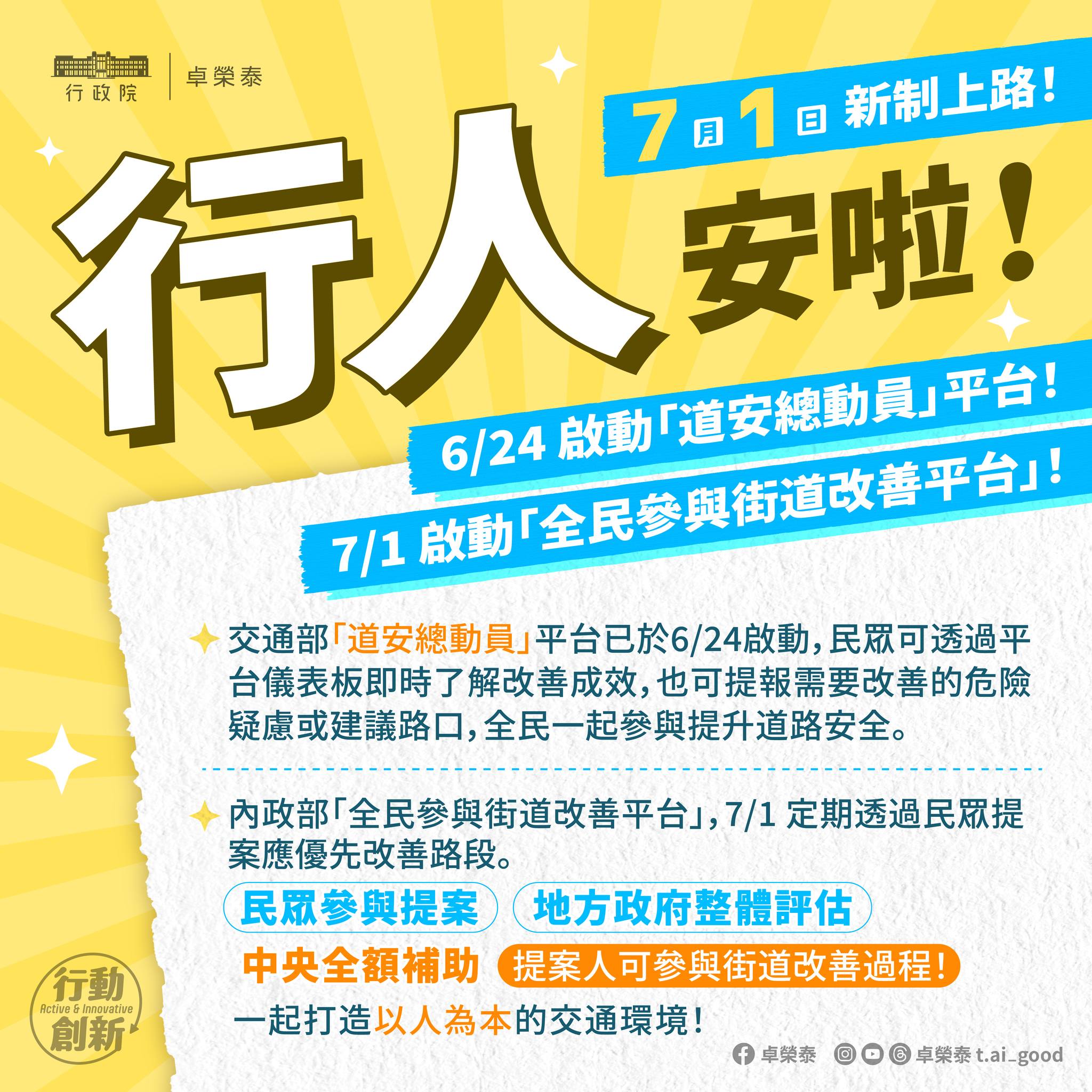 打造以人為本交通環境