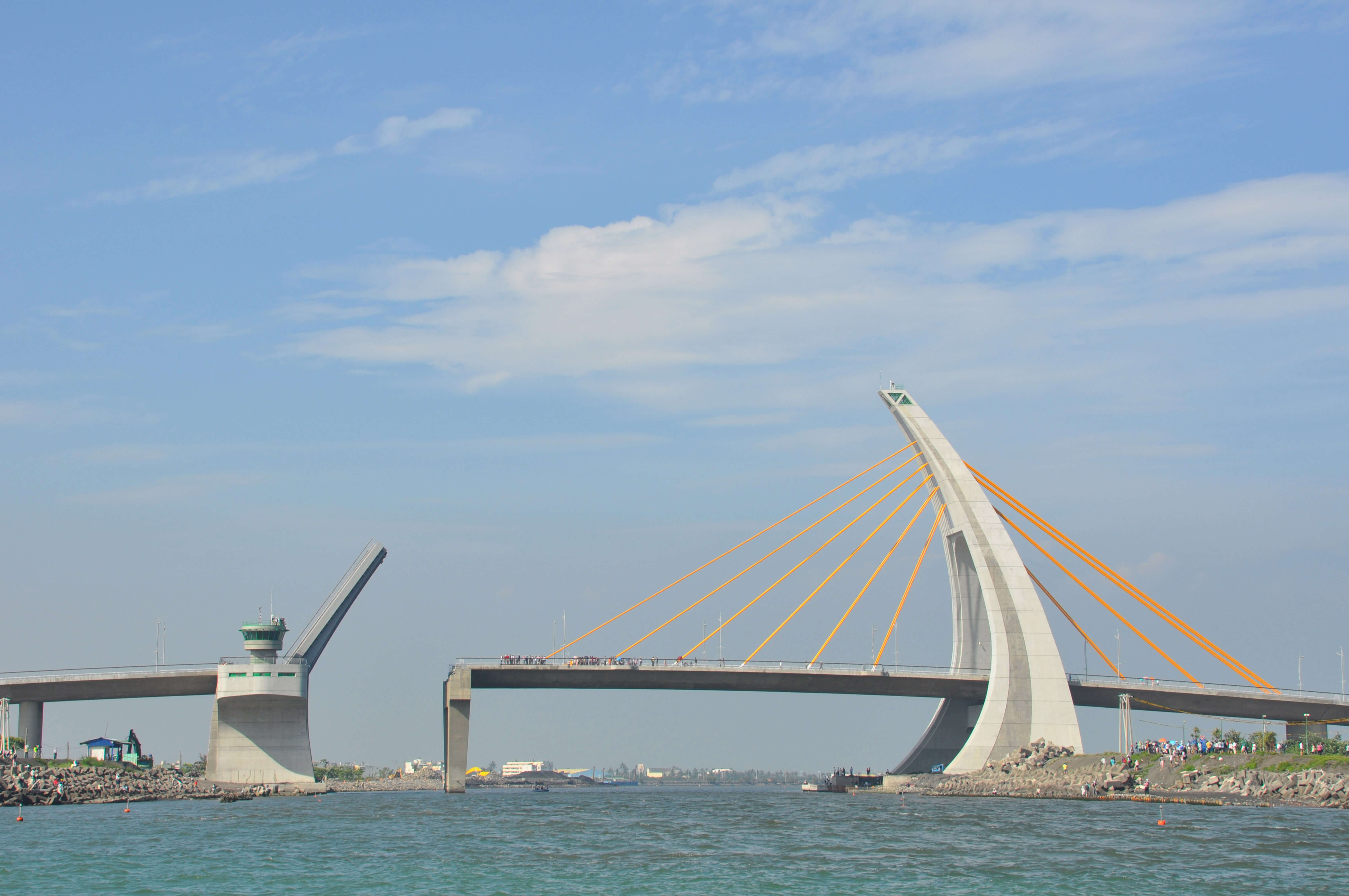 Dapeng Bay Bridge opening time: 16:30 Dapeng Bay Bridge opening time: 16:30