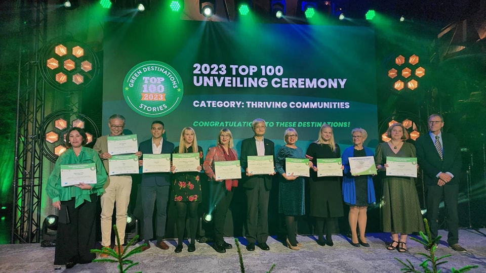 The Tourism Administration won 6 Green Destinations international sustainability awards!