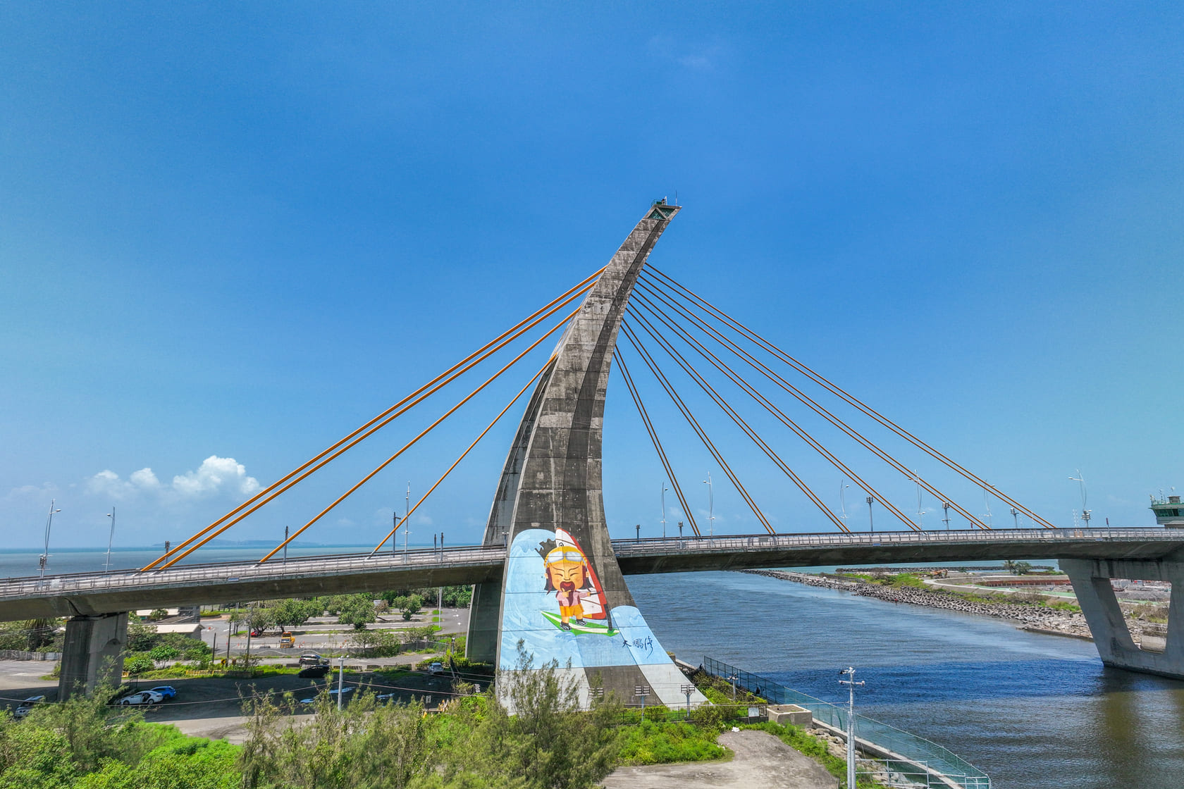  鵬灣跨海大橋一景