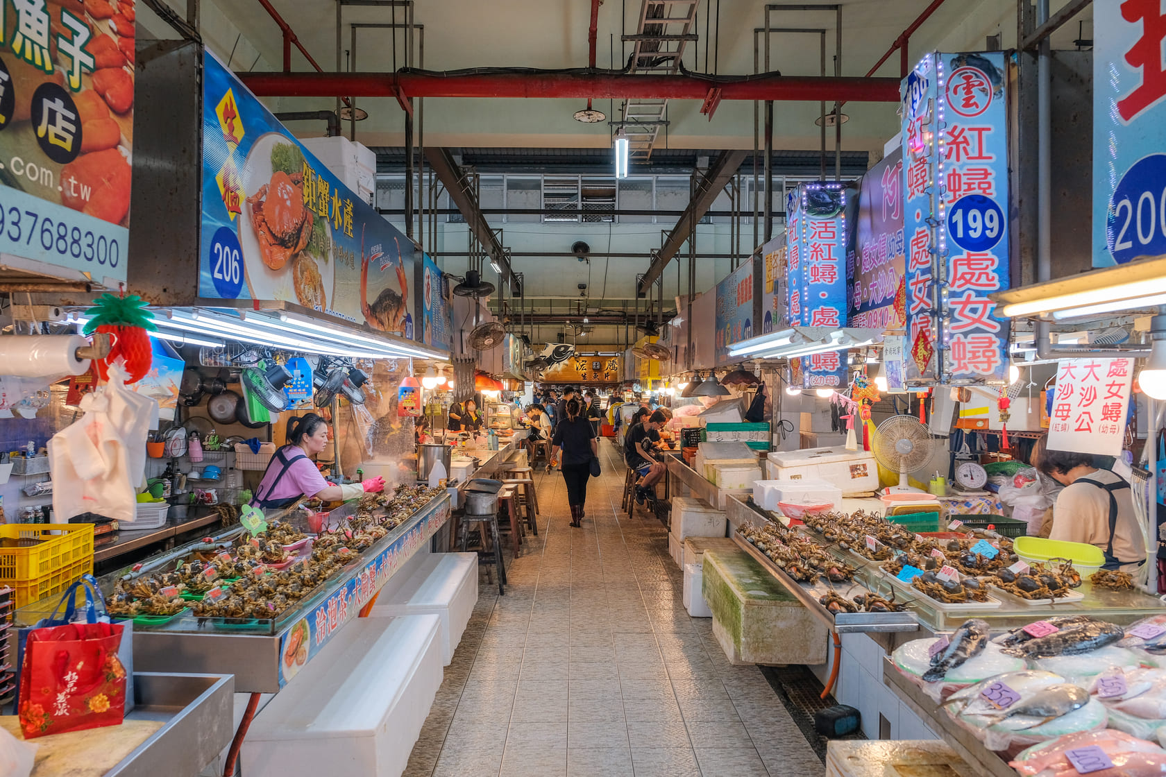 華僑市場-華僑市場內一景