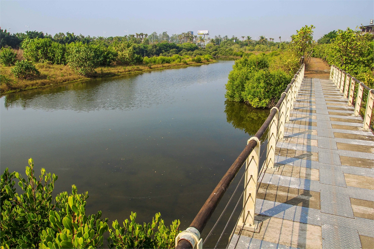 Datan Wetland Ecological Park entrance