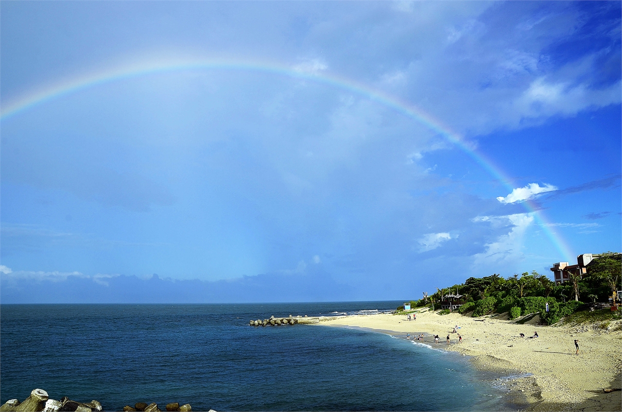 China und Australien Strand