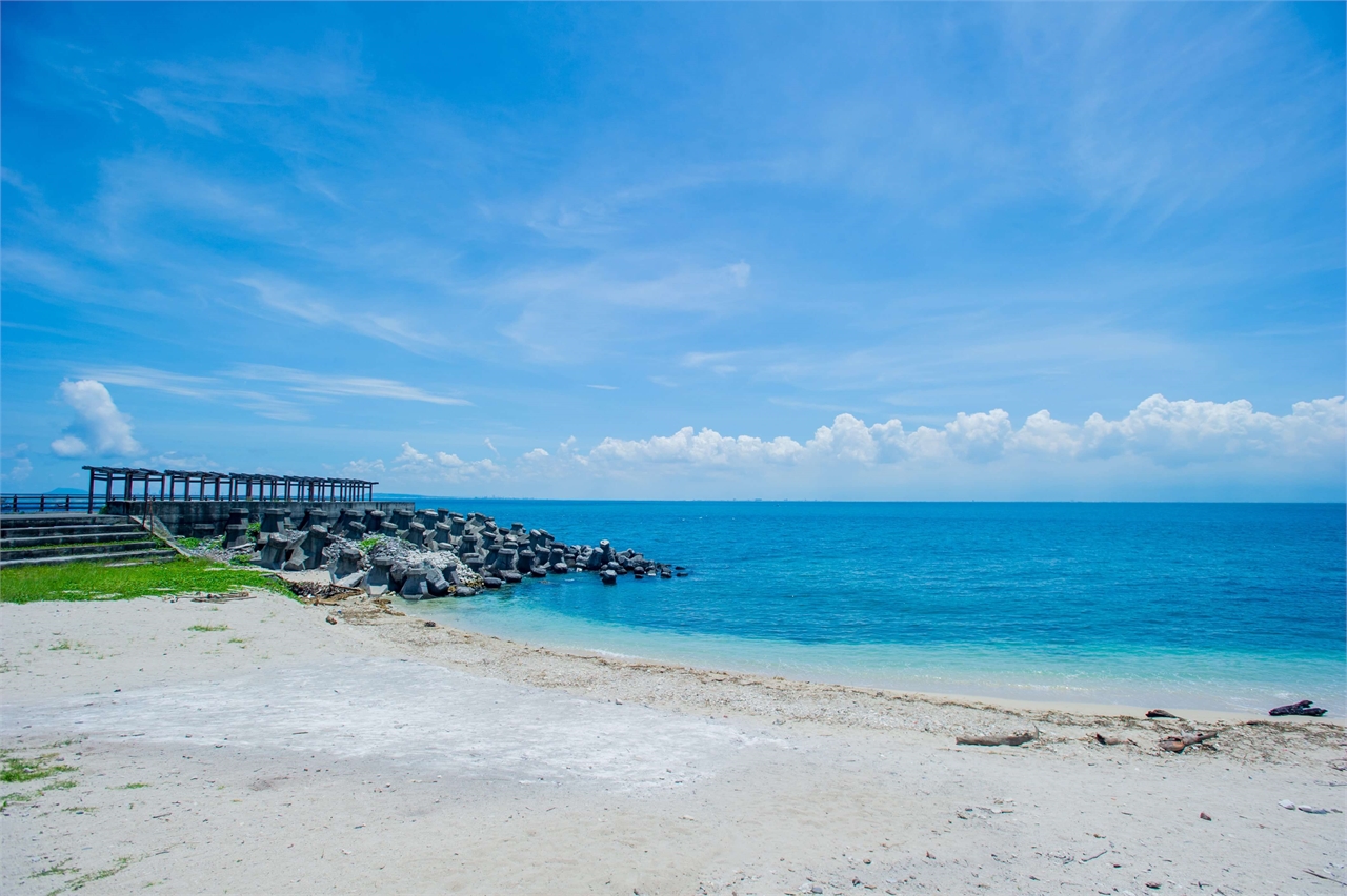 Chinesisch-australische Strandlandschaft