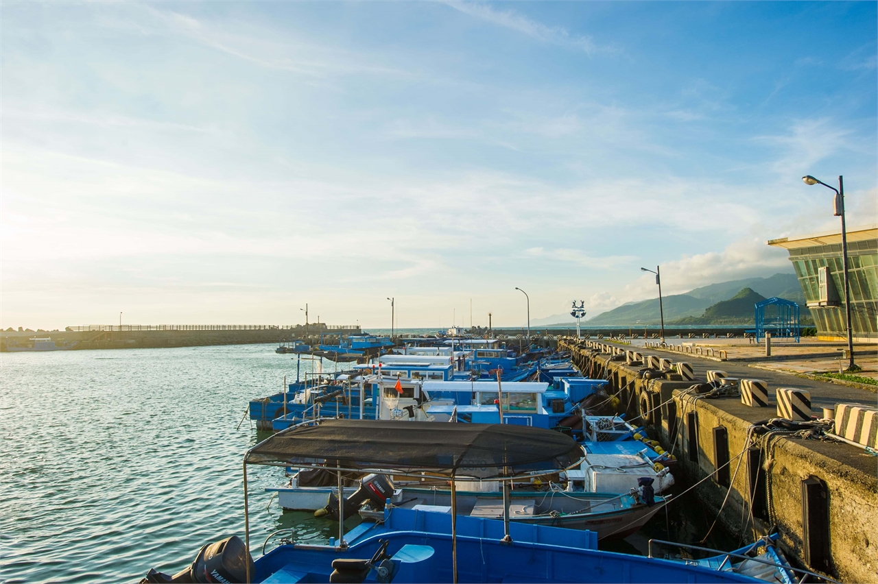 Paysage marin du port de Haikou