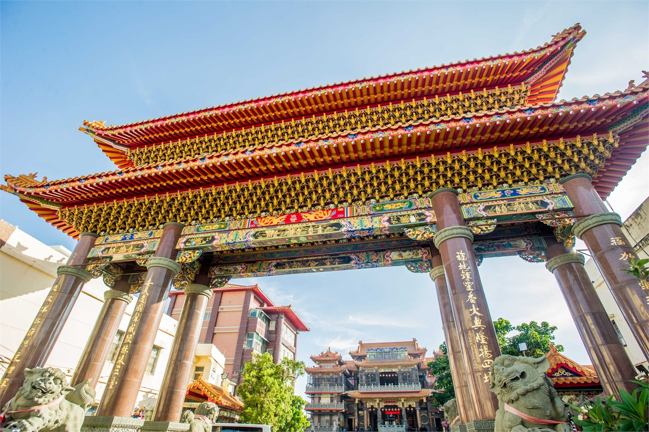 Archway du palais Fuan