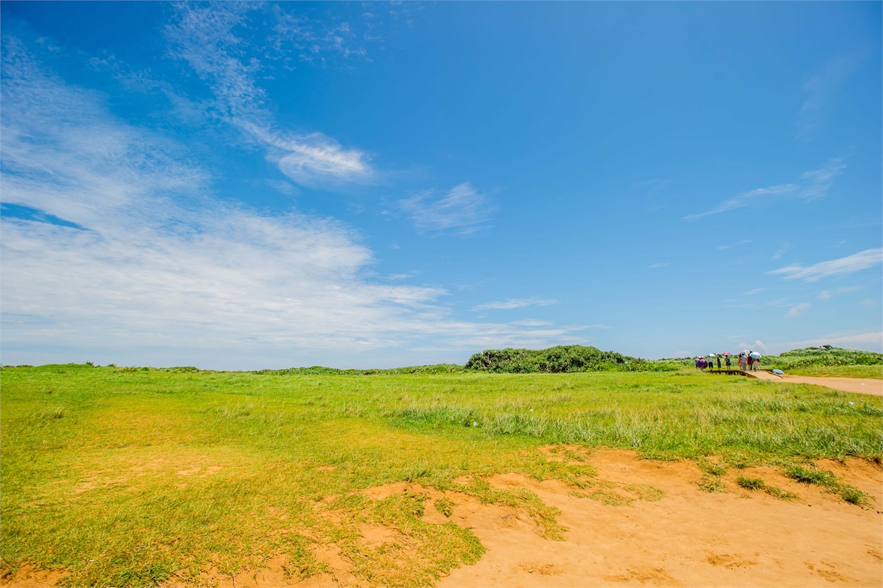 Der Longyan Park bietet einen weiten Blick