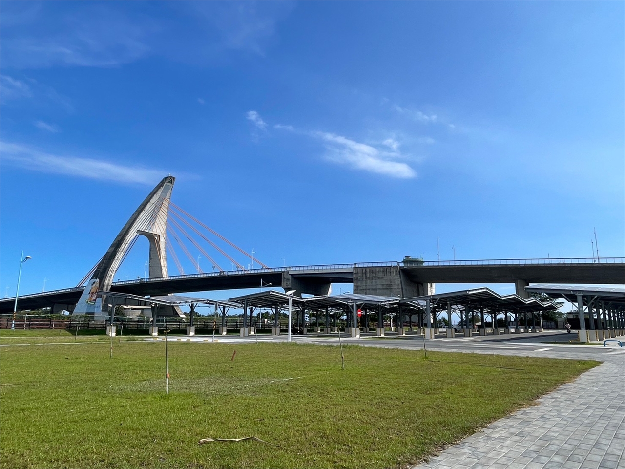 行楽客向けの歩道